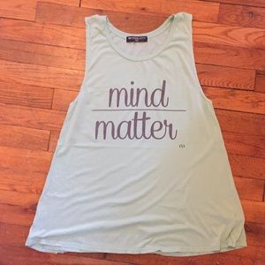 Mind Over Matter EDJE muscle tank
